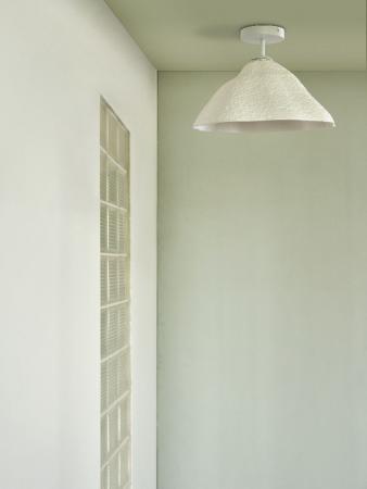 OSRAM Deckenleuchte Decor Lotus Leaf 1-flammig weiß aus Metall und Pappmaschee für E27