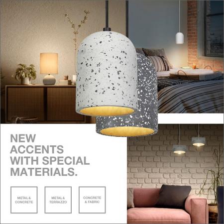 OSRAM Beton Hängelampe CONCRETE Sala 1-flammig grau Ø 32 cm  E27