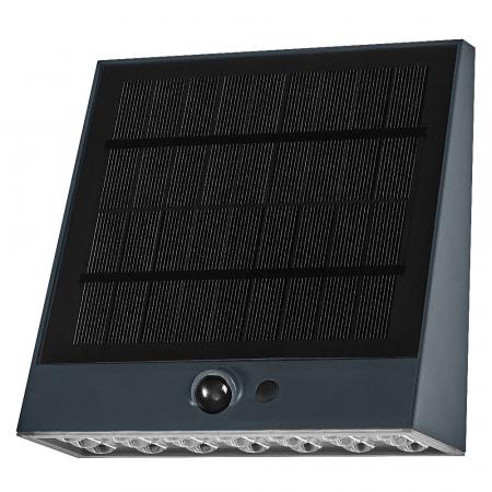 OSRAM ENDURA Style Solar Bright Sensor Wandleuchte 10,2W IP54 Dunkelgrau