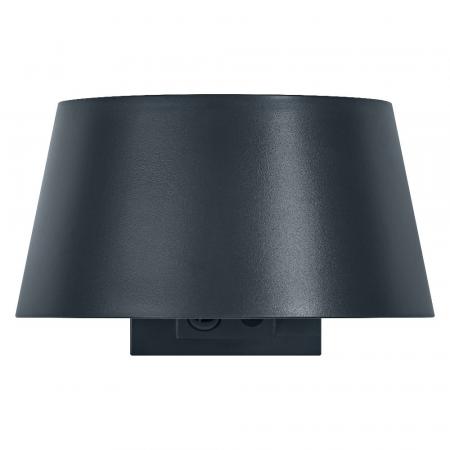 OSRAM ENDURA Style Solar Bright Sensor Wandleuchte Brella 10,1W IP54 Dunkelgrau