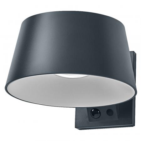 OSRAM ENDURA Style Solar Bright Sensor Wandleuchte Brella 10,1W IP54 Dunkelgrau
