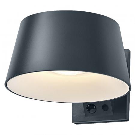 OSRAM ENDURA Style Solar Bright Sensor Wandleuchte Brella 10,1W IP54 Dunkelgrau