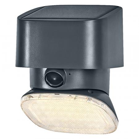 OSRAM ENDURA Style Solar Bright Turn Sensor Wandleuchte 10,3W IP54 Dunkelgrau