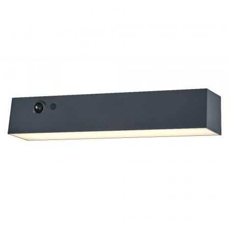 OSRAM ENDURA Style Solar Bright Sensor Wandleuchte Shore 12,4W IP54 Dunkelgrau