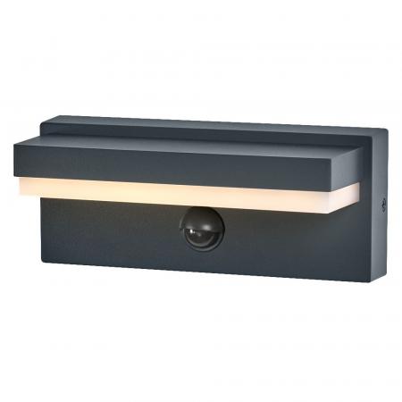 OSRAM ENDURA Style Robust Wandleuchte Sensor 12,5W IP54 Dunkelgrau