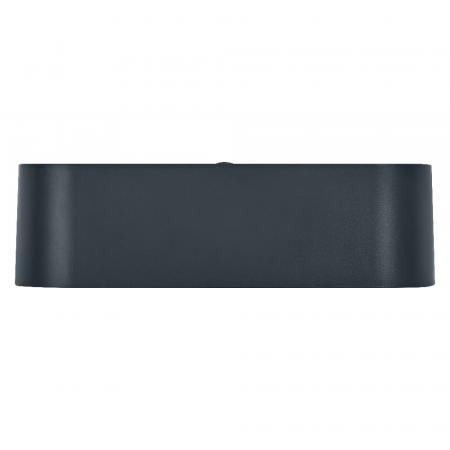 OSRAM ENDURA Style Solar Bright Daylight Sensor Wandleuchte UpDown IP65 Dunkelgrau