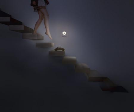 OSRAM Lunetta Backlight Ellipse Nachtlicht Lunetta Backlight Ellipse - Nachtlicht mit Bewegungsmelder, Tag-/Nachtsensor, für Innenbereiche