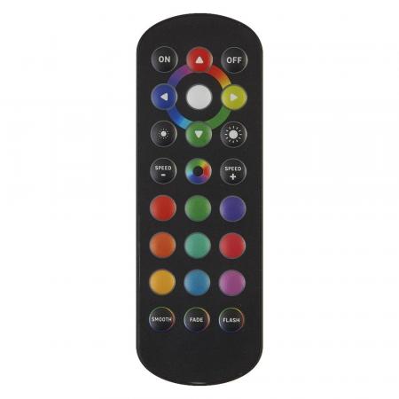 15M Osram Outdoor Flex LED-Streifen IP65 RGB mit Fernbedienung - bis 50 m erweiterbar, inkl. Kabeltrommel, Montagezubehör, Anschlusskabel