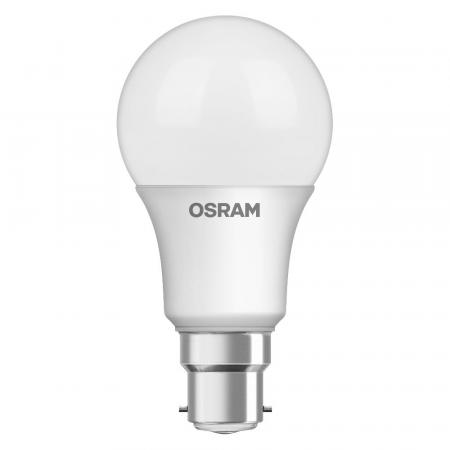 OSRAM B22d LED Lampe STAR weiß mattiert 8.5W wie 60W warmweißes Licht