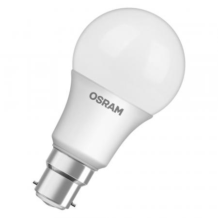 OSRAM B22d LED Lampe STAR weiß mattiert 8.5W wie 60W warmweißes Licht
