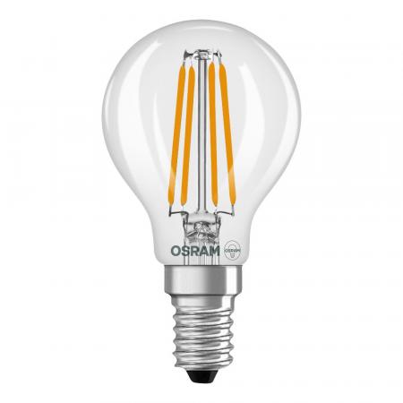 3er Pack Osram E14  BASE LED Leuchtmittel Filament 5,9W wie 60W Warmweiße Wohnungsbeleuchtung