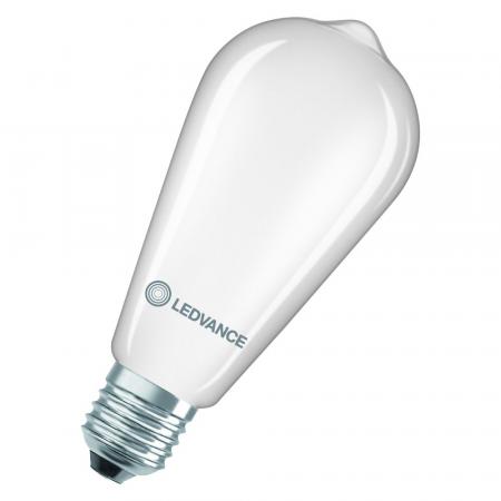 Ledvance E27 LED Lampe Classic Edison in Kolbenform matt 3,4W wie 40W 2700K warmweißes Licht