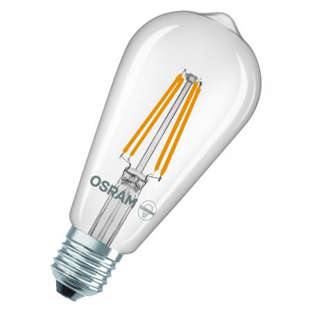 OSRAM E27 SLED Star Classic Edison 60 Filament  5,9W wie 60W 4000K universalweißes Licht