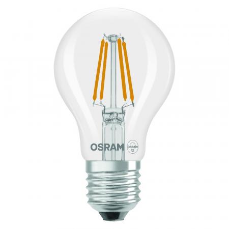 OSRAM E27 LED Superstar Classic Lampe Filament dimmbar 3,4W wie 40W 2700K warmweiße Beleuchtung