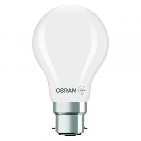 OSRAM B22D LED Lampe STAR mit Bajonettsockel 7,5W wie 75W warmweißes Licht 2700K matt