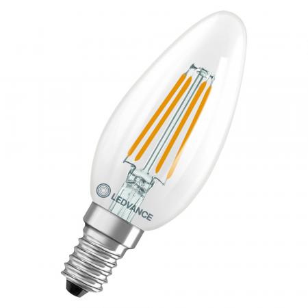 Ledvance E14 LED Kerzen Lampe Filament B40 klar 3,4W wie 40W 4000K neutralweißes Licht