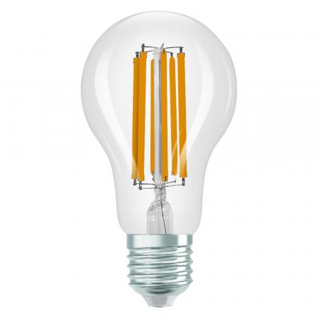 Helle Ledvance E27 CLASSIC Filament LED Lampe klar 17W wie 150W 3000K warmweiß