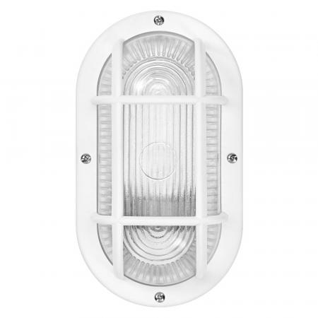 OSRAM Wandleuchte BULKHEAD Essential Oval E27 in weiß