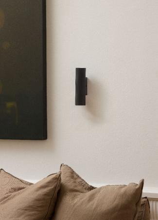 OSRAM Wandleuchte Decor Drums Wall Updown Schwarz IP20