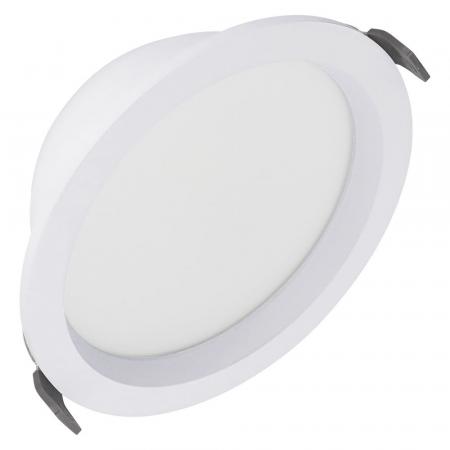 LEDVANCE LED Deckeneinbauleuchte 18W 3000–4000K IP44 Einbaudurchmesser 160mm Multi Select weiß