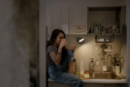 Osram Nightlux LED-Leuchte mit USB-Akku und Magnetplatte, als Nachtlicht oder Orientierungsleuchte  - dimmbar per Touch