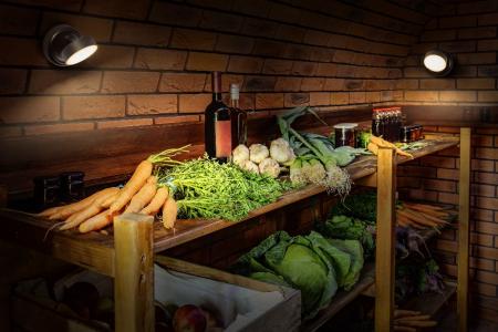 Osram Nightlux Round  LED-Leuchte mit USB-Akku und Magnetplatte, als Nachtlicht oder Orientierungsleuchte  - dimmbar per Touch