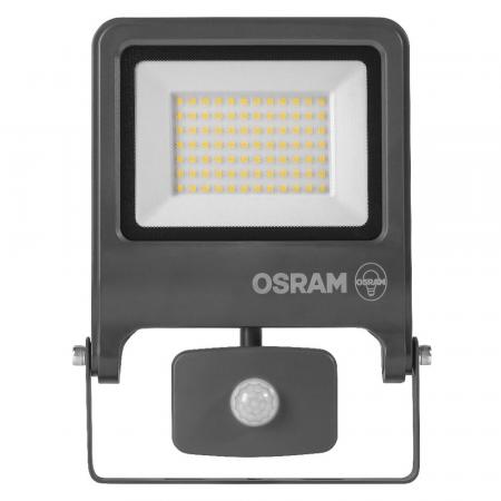 Osram Endura LED Außenfluter mit Sensor 50W 3000K warmweißes Licht IP44 dunkelgrau