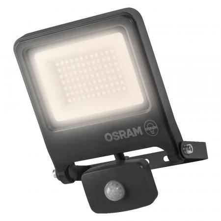 Osram Endura LED Außenfluter mit Sensor 50W 3000K warmweißes Licht IP44 dunkelgrau