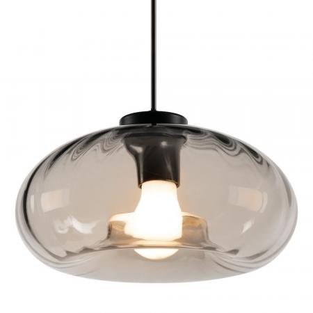 OSRAM DECOR SMOKE GLASS PENDANT E27 BLACK HÄNGELEUCHTE