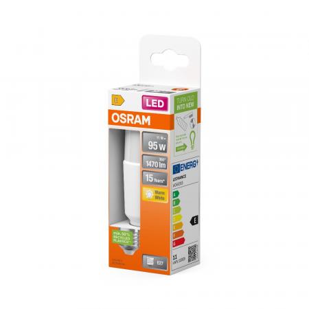 OSRAM E27 LED STAR STICK 95 Lampe 11W wie 95W 4000K neutralweiß