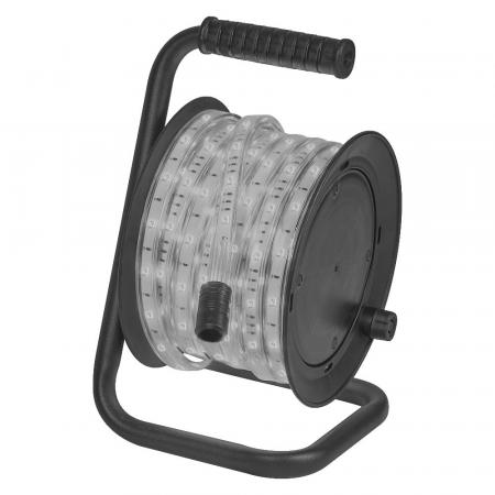 15M Osram Outdoor Flex LED-Streifen IP65 RGB mit Fernbedienung - bis 50 m erweiterbar, inkl. Kabeltrommel, Montagezubehör, Anschlusskabel