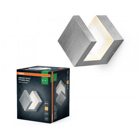 OSRAM ENDURA Style LED Außen Wandleuchte Pyramid Wall 9W Warmweiß