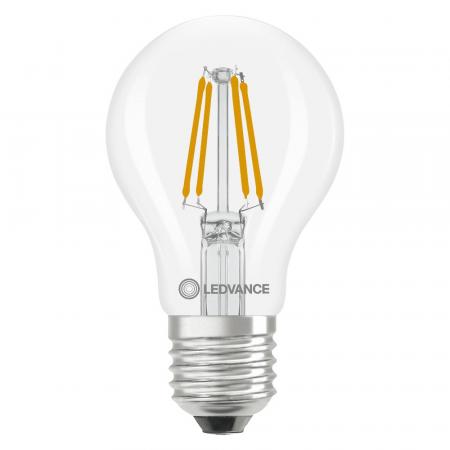 Ledvance E27 CLASSIC Filament LED Lampe A40 klar 4W wie 40W 3000K warmweiß