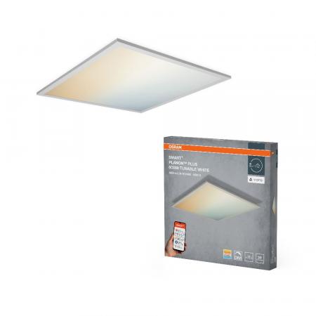 Osram SMART+ Matter Planon Plus Decken Panel Tunable White Aluminium 60x60cm