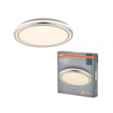 OSRAM Orbis Helman Deckenleuchte 24W 390MM Silber warmweißes Licht