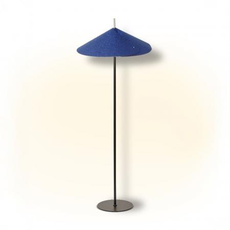 OSRAM Stehleuchte Decor Flip in Blau Ø 50 cm - Auffällige Leuchte aus Filz mit E14  Fassung