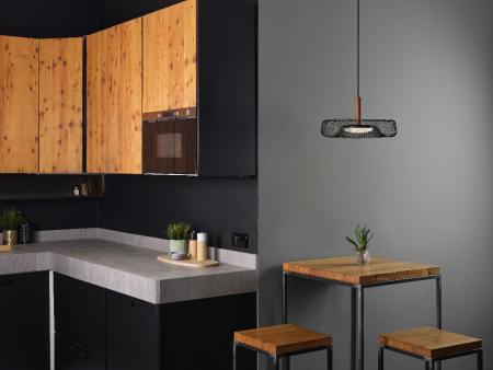 OSRAM Pendelleuchte Decor Mesh 18.5W - Dekorative Leuchte aus Stahlgeflecht