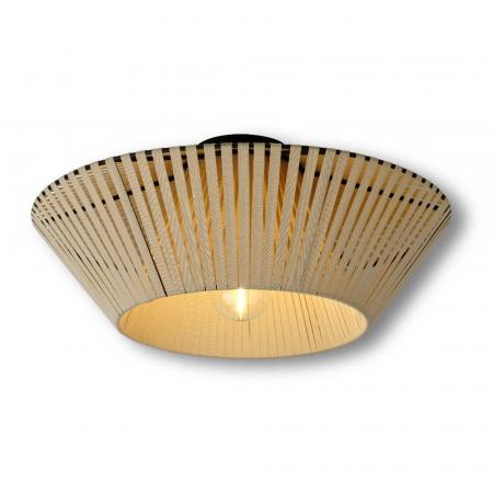 Osram Deckenleuchte Decor Stripes in Beige mit E27 Fassung Ø 40,5 cm