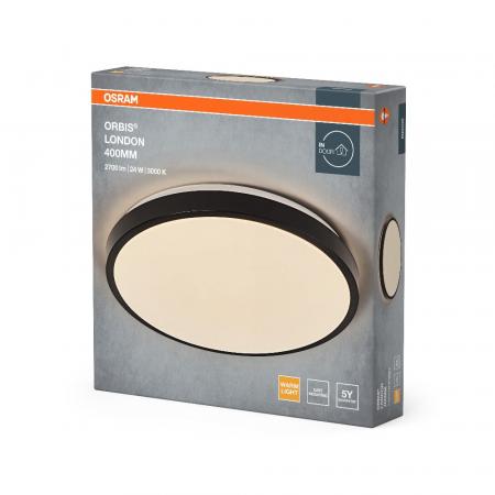 OSRAM Deckenleuchte Orbis London Schwarz 40cm