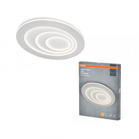 Osram LED-Deckenleuchte Orbis Spiral Oval 720mm 63W weiß Warmweißes Licht - direktes & indirektes Licht, sehr homogene Lichtverteilung