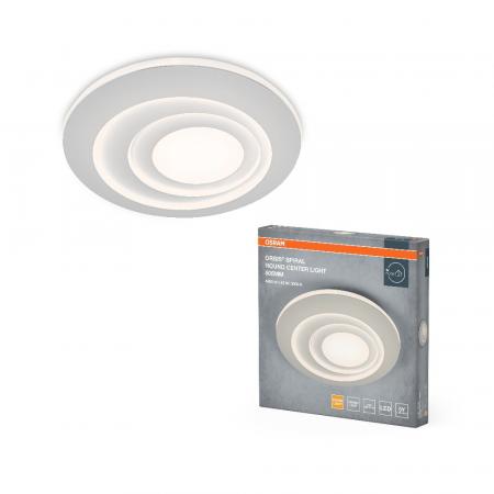 Osram LED-Deckenleuchte Orbis Spiral Round 505mm 42W weiß Warmweißes Licht