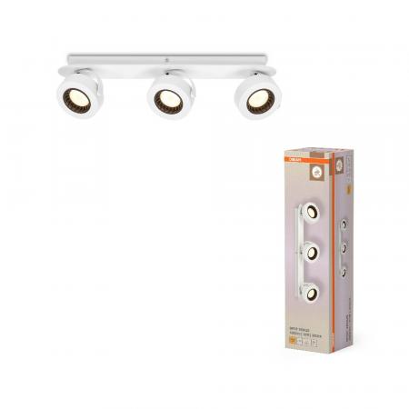 OSRAM LED Decor Spot Venus 3er Wand- und Decken Strahler Weiß schwenkbar