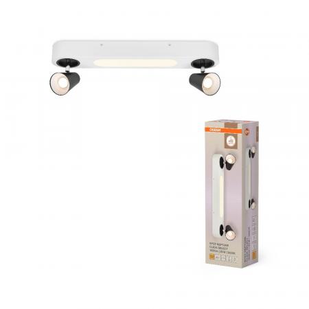 OSRAM 2er LED Deckenstrahler Decor Spot Neptune Weiß mit Click Select