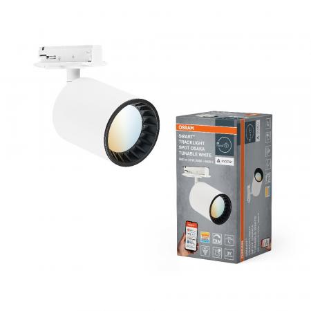 Osram SMART+ Matter 1-Phasen Schienen Leuchtkopf Tracklight Spot Osaka Weiß