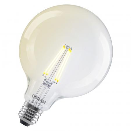 OSRAM  SMART+ MATTER GLOBE 6W wie 60W warmweiß klar dimmbar