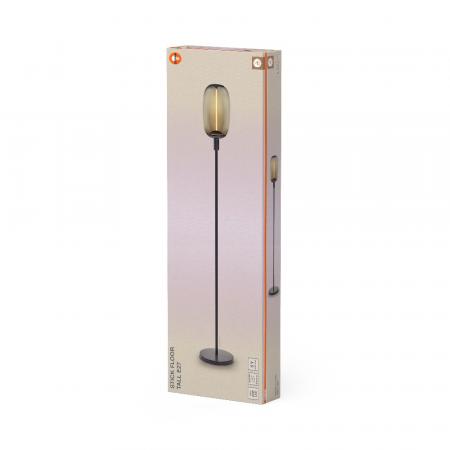 OSRAM Stehlampe DECOR STICK Anthrazit Höhe 146cm  mit E27 Fassung