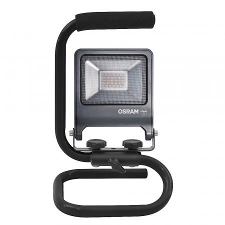 Osram LED WORKLIGHT 20W 840 S-STAND Floodlight mit Tragegriff 4000K IP65 dunkelgrau