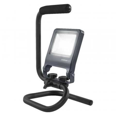 Osram LED WORKLIGHT 20W 840 S-STAND Floodlight mit Tragegriff 4000K IP65 dunkelgrau