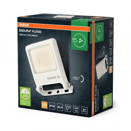Osram  Endura Flood LED Fluter 10W IP65 weiß warmweißes licht