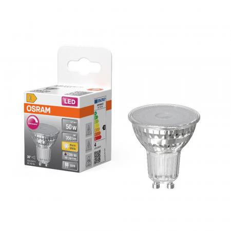 OSRAM GU10 LED SUPERSTAR PAR16 Strahler dimmbar 36° 3,7W wie 50W warmweißes Licht mit kleinem Lichtwinkel & hoher Farbwiedergabe